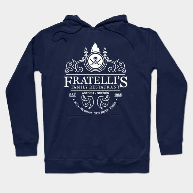 Fratelli's Family Restaurant, The Goonies, Vintage Hoodie by MIKOLTN